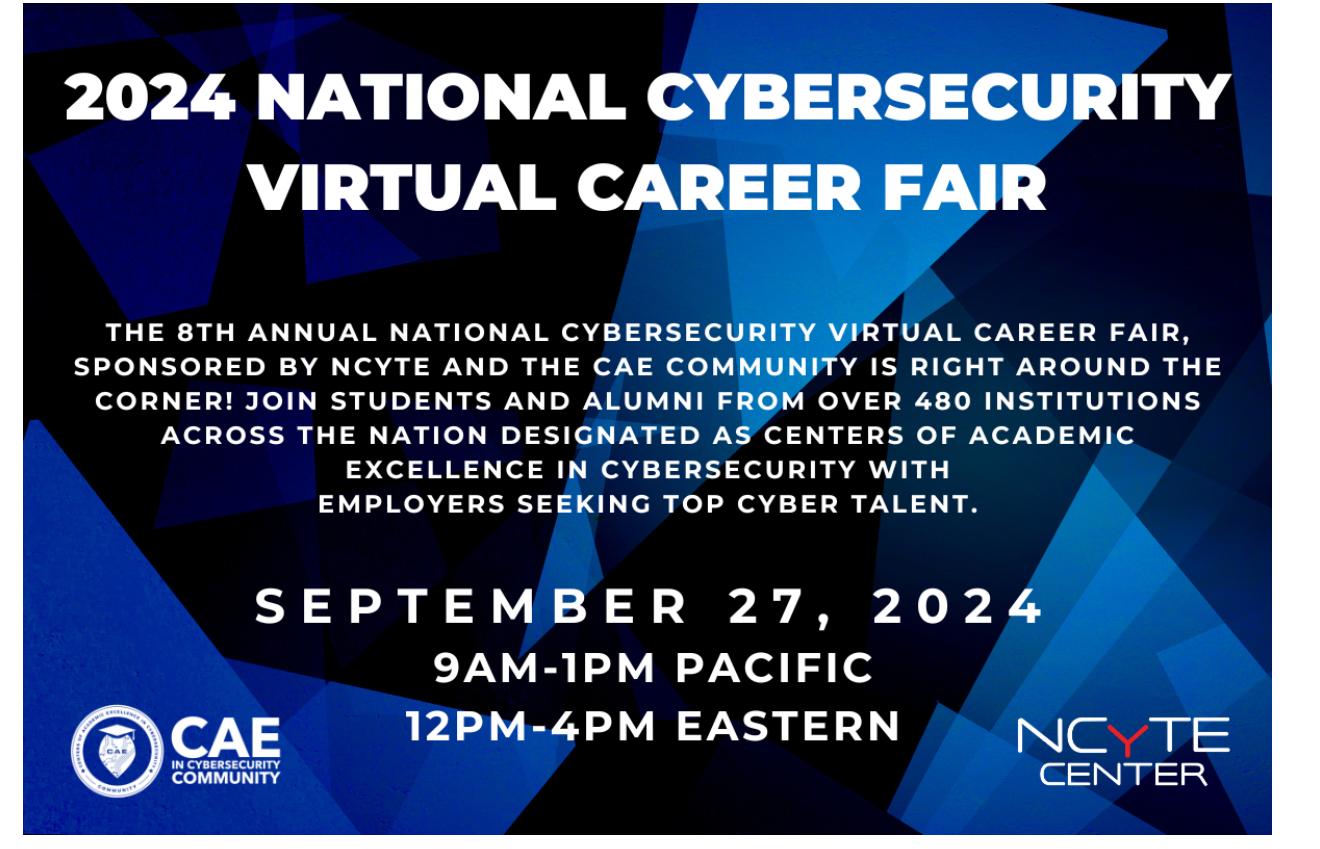 2024 National Cybersecurity Virtual Career Fair