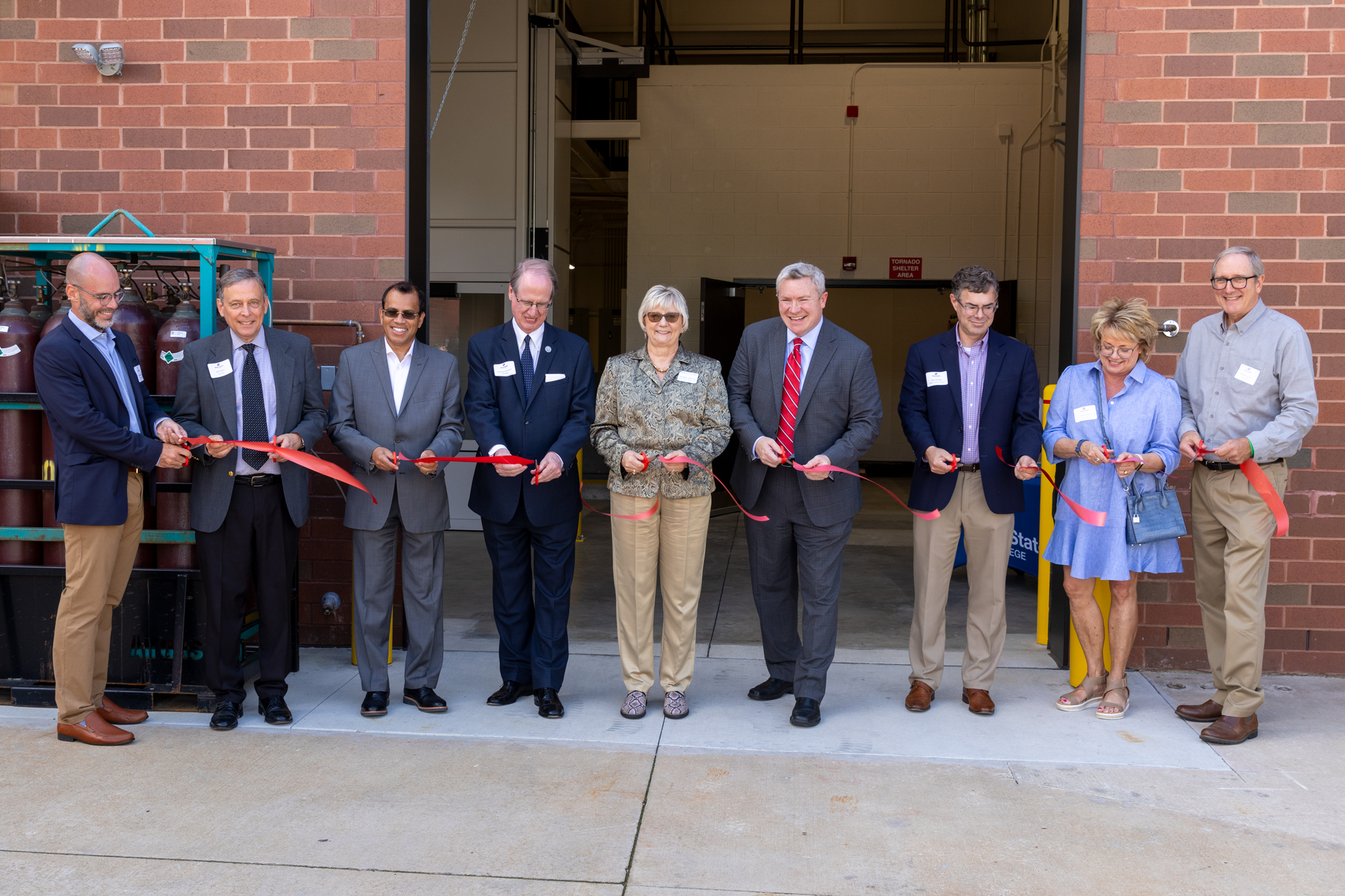 Welding and Joining Center ribbon cutting