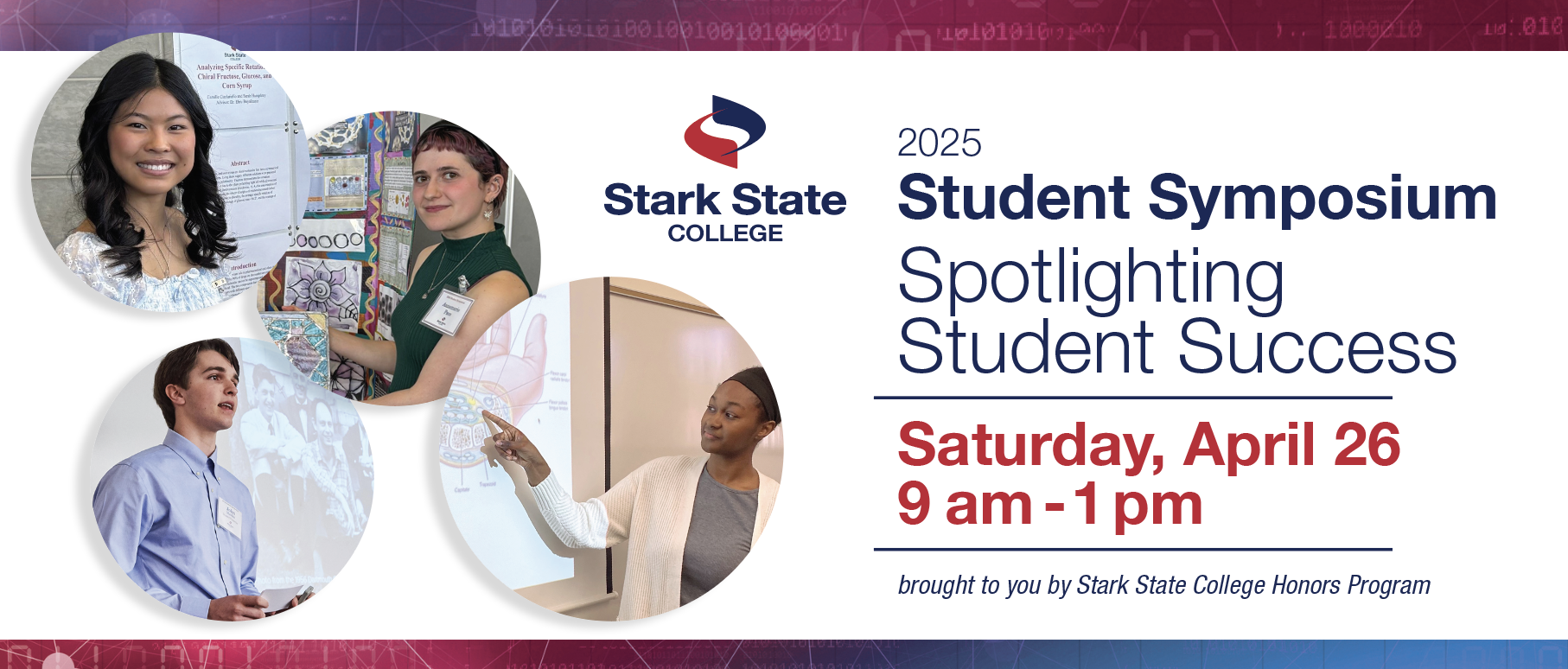 2025 Student Symposium on Saturday, April 26